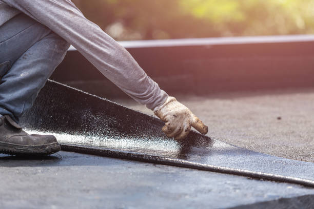 Professional Waterproofing technician working in Farmington, PA